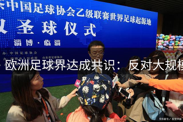 欧洲足球界达成共识：反对大规模禁客场球迷政策